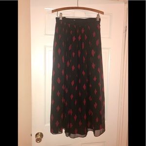Adam Lippes Black Maxi Skirt